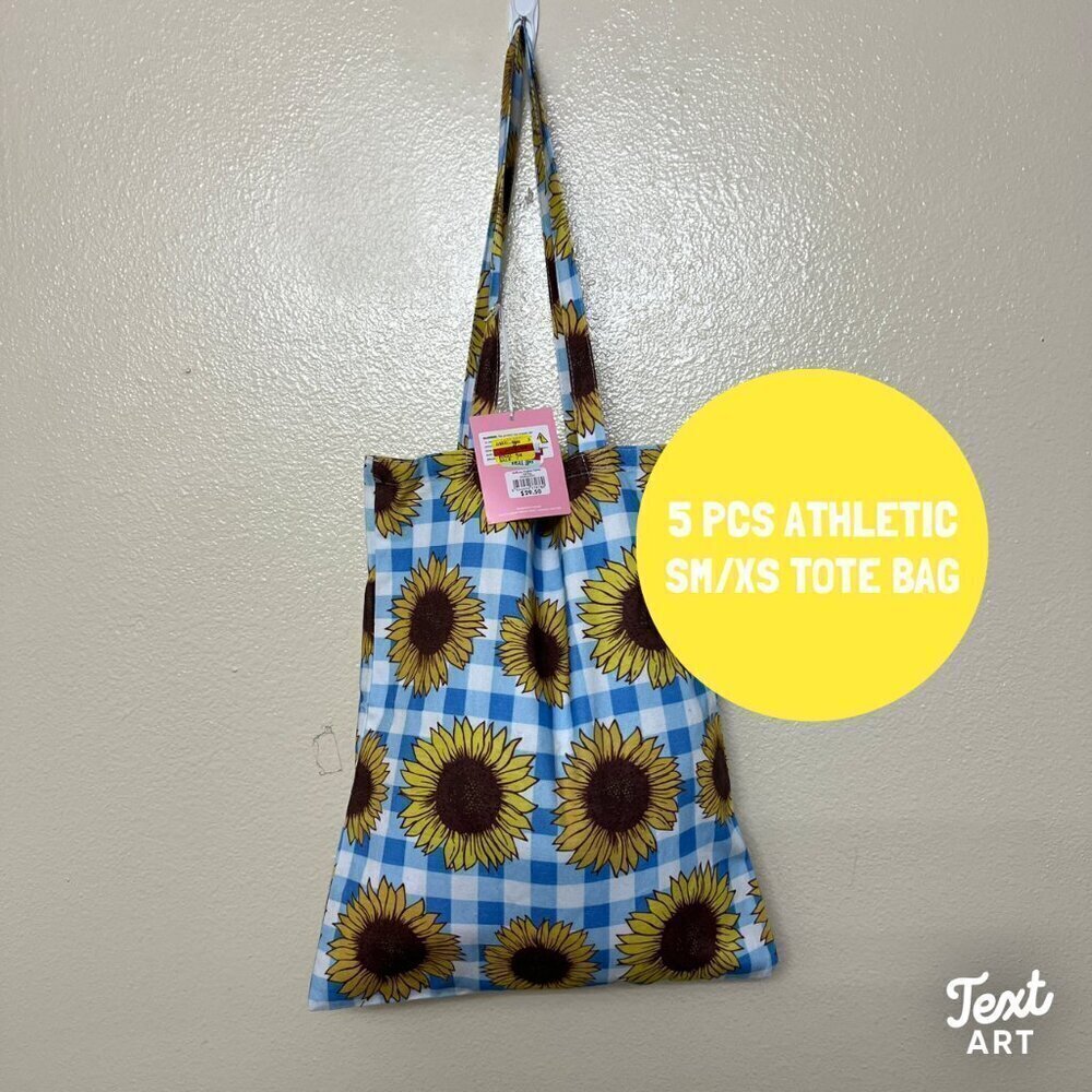 Athletic Bundle 5 pieces + tote bag sunflower size SMALL/XS
